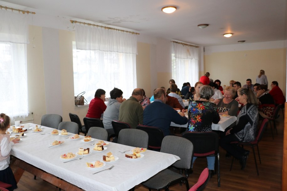 OSP w Bogdanówce stało się miejscem spotkań całej społeczności /Józef Polewka, RMF FM