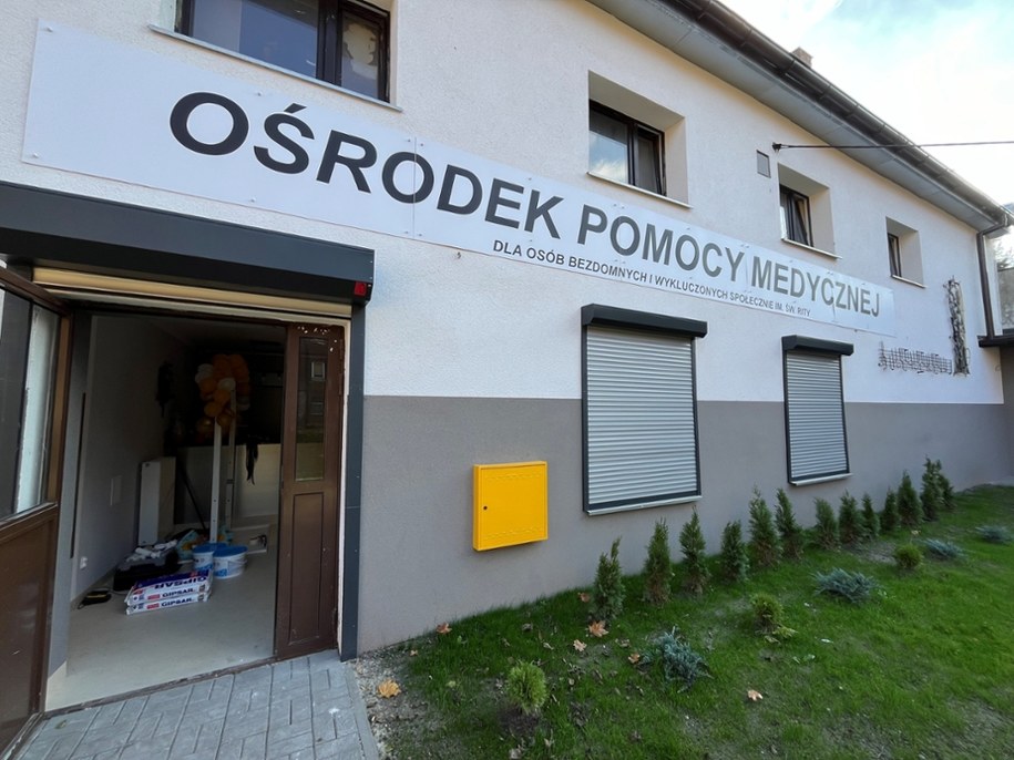 Ośrodek Pomocy Medycznej dla Osób Bezdomnych i Wykluczonych Społecznie w Chorzowie /Anna Kropaczek /RMF24