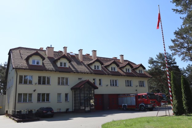 Ośrodek Szkolenia Komendy Wojewódzkiej Państwowej Straży Pożarnej w Olsztynie /Piotr Bułakowski /RMF FM
