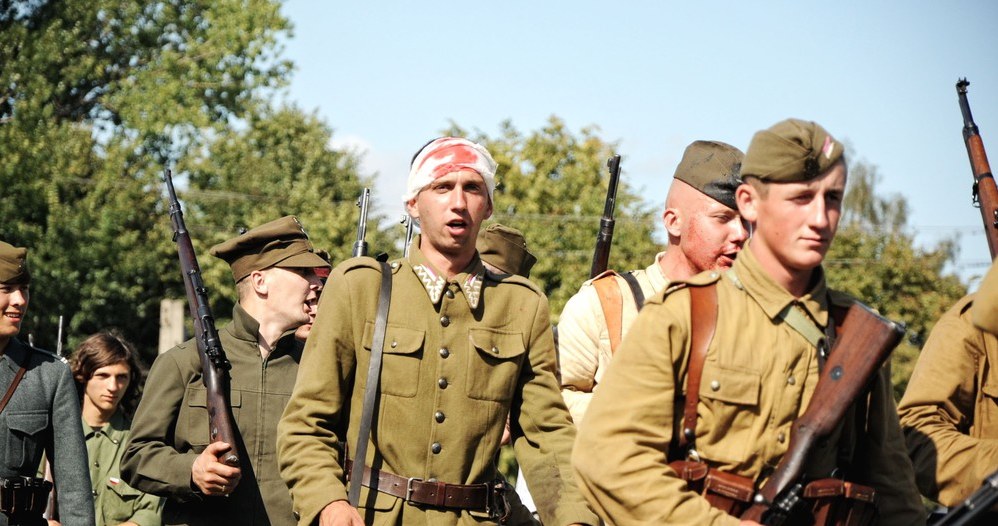 Ossów - rekonstrukcja historyczna Bitwy Warszawskiej /Jakub Wysocki /Reporter