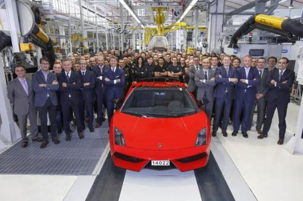 Ostatni egzemplarz Lamborghini Gallardo /Informacja prasowa