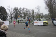 Ostatni odcinek krakowskiego półmaratonu