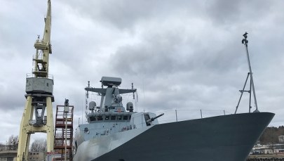 Ostatnia próba stoczniowa Ślązaka. Niedoszła korweta po raz drugi w morzu 