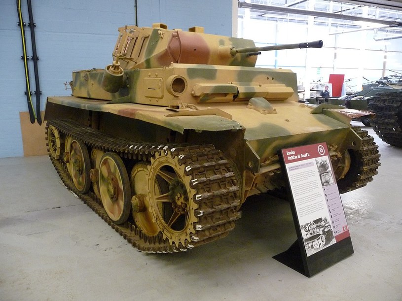 Ostatnia wersja rozwojowa czołgu Panzerkampfwagen II Ausf L, zwana Luchs czyli Ryś /Simon Q  /Wikimedia