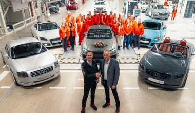 Ostatnie Audi TT zjechało z linii produkcyjnej. To koniec pewnej epoki