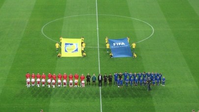 Ostatnie chwile przed meczem Polska - Mołdawia