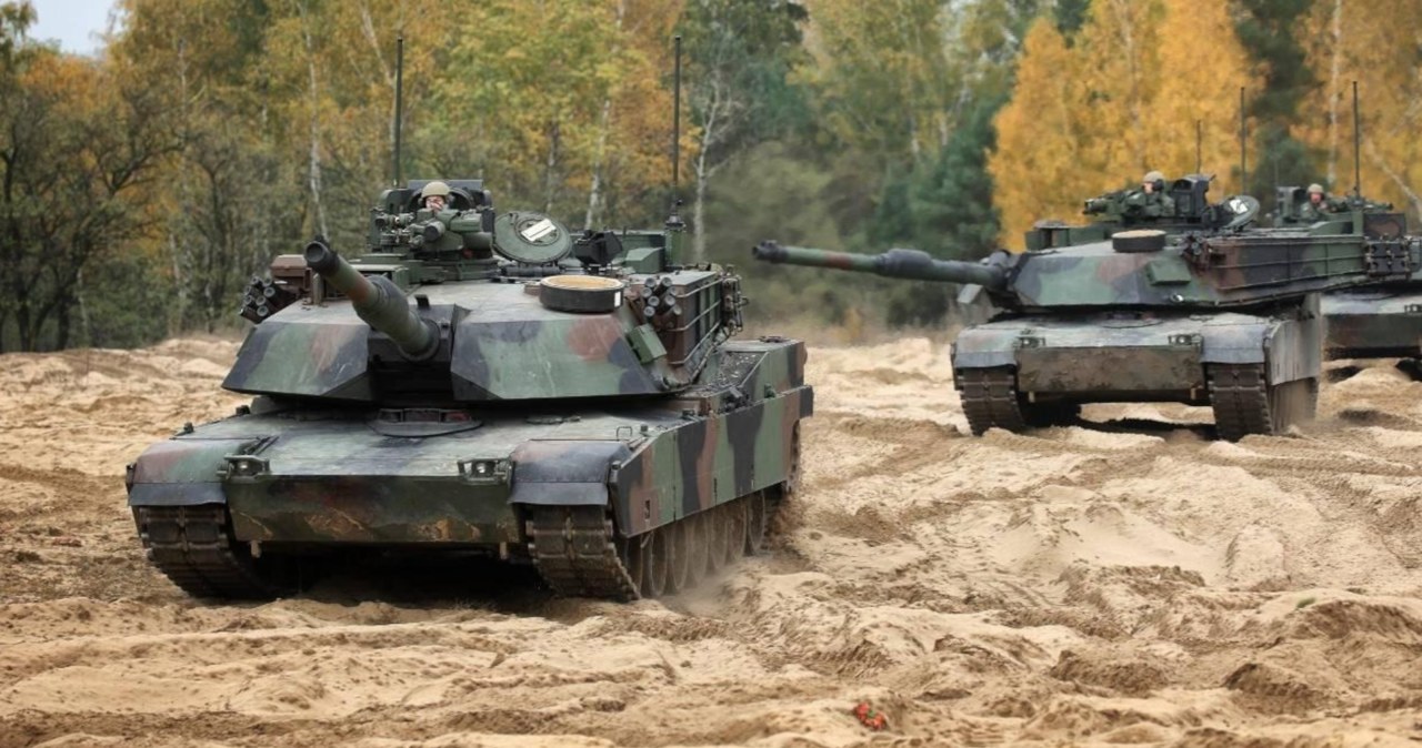 Ostatnie czołgi M1A1 FEP Abrams dotarły do Polski. Będą bronić wschodniej części kraju /@SztabGenWP /Twitter
