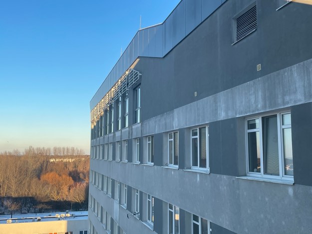 Ostatnie piętro szpitala na gdańskiej Zaspie /Stanisław Pawłowski /RMF24