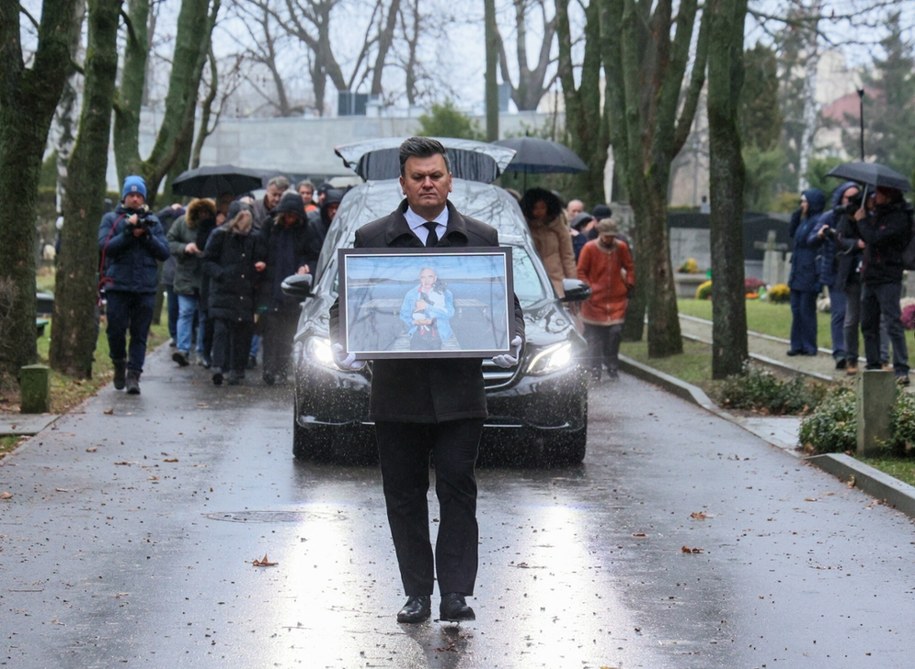 Ostatnie pożegnanie Stanisława Tyma /Fot. Paweł Wodzyński /East News