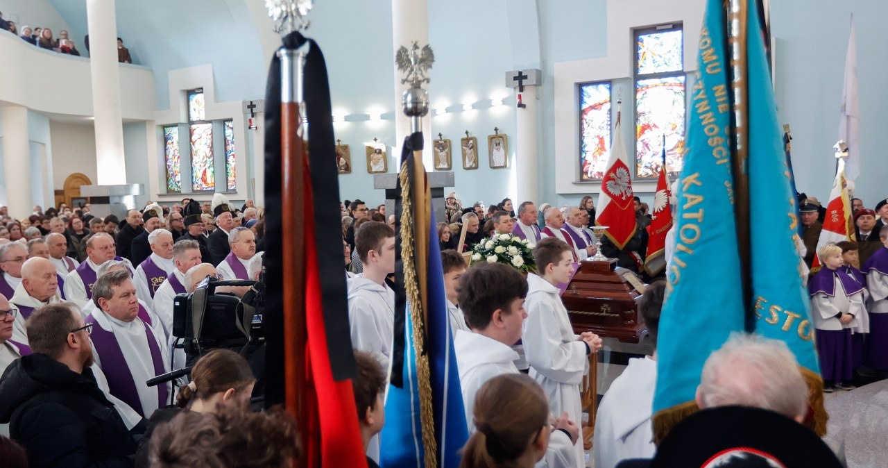 Ostatnie pożegnanie zamordowanego księdza z Kłobucka