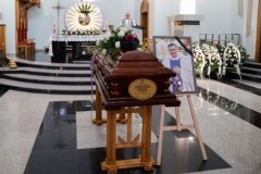 Ostatnie pożegnanie zamordowanego księdza z Kłobucka