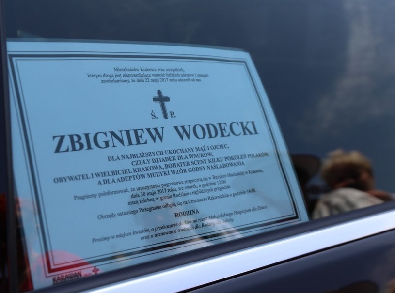 Ostatnie pożegnanie Zbigniewa Wodeckiego w Krakowie /Jan Gaczyński /East News