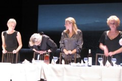 Ostatnie próby przed premierą "Sierpnia" w Teatrze Studio