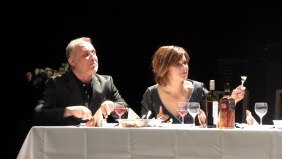 Ostatnie próby przed premierą "Sierpnia" w Teatrze Studio