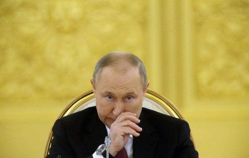 Ostatnie zdjęcie, na którym widać Władimira Putina, zrobiono 16 maja. Na Kremlu odbyło się posiedzenie Organizacji Układu o Bezpieczeństwie Zbiorowym Wspólnoty Niepodległych Państw. /Getty Images /Getty Images