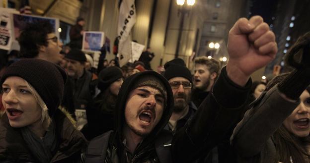 Ostatniej nocy protesty odbywały się także w Chicago /AFP
