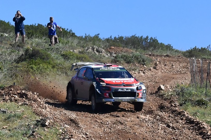 Ostberg zastąpił Meeke'a już w rajdzie Sardynii na początku czerwca /AFP