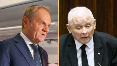 Ostra wymiana zdań dot. migrantów i marszu PiS. Tusk kontra Kaczyński