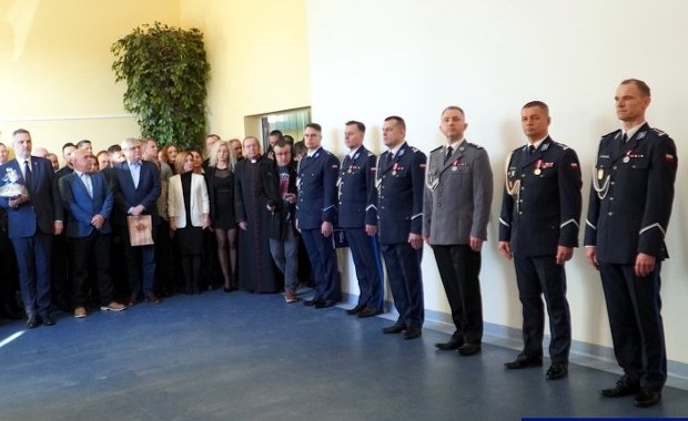 Ostre słowa podczas pożegnania ustępującego komendanta policji w Iławie 