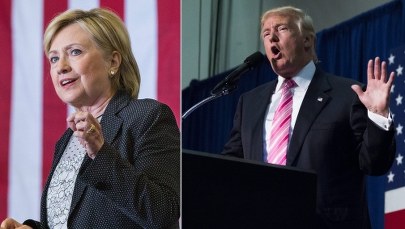 Ostre starcie w USA. Trump mówi o "nowej aferze Watergate", Clinton nie pozostaje dłużna