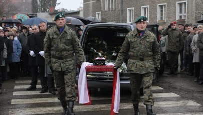 Ostróda pożegnała mł. chor. Piotra Ciesielskiego