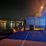Ostróda: Samochód wpadł do Jeziora Drwęckiego