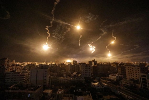Ostrzał Strefy Gazy z Izraela, 6 listopada 2023/ Zdj. ilustracyjne /MOHAMMED SABER  /PAP/EPA