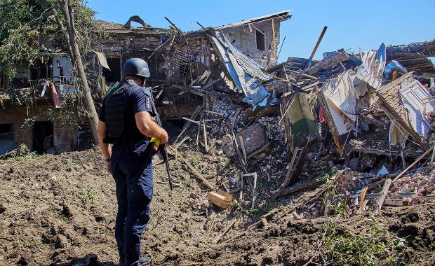 Ostrzały kilku miast na wschodzie i południu Ukrainy [ZAPIS RELACJI]