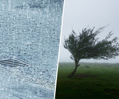 Ostrzegają przed ulewami i silnym wiatrem. Tu trzeba będzie uważać