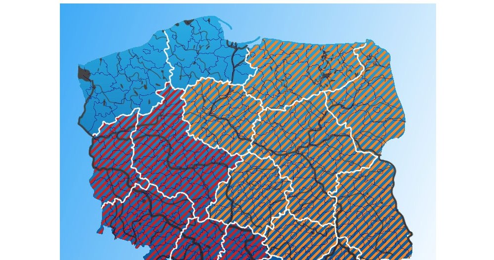 Ostrzeżenia hydrologiczne dla Polski (źródło: IMGiW) /INTERIA.PL