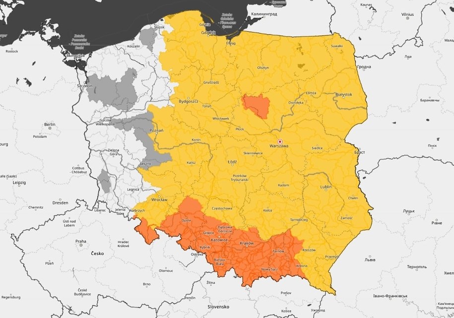 Ostrzeżenia hydrologiczne IMGW /IMGW /