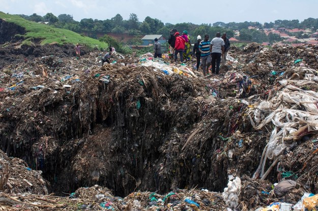 Kampala landslide /Isaac Kasamani /PAP/EPA