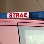 Oświęcim: Pożar baraku przy niemieckim obozie Auschwitz