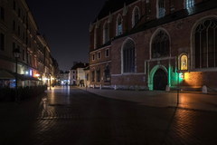 Oświetlenie uliczne wyłączane nocą w Krakowie