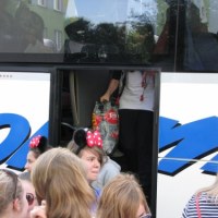 Powrót krakowskich gimnazjalistów