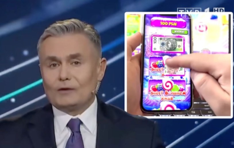 Oszuści zrobili deepfake z Markiem Czyżem z programu i9:30 z TVP... /Zrzut ekranu /INTERIA.PL