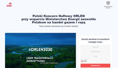 Oszustwo ”na Orlen” wciąż aktywne w sieci