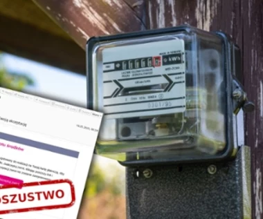 Oszustwo pod napięciem. Fałszywy zwrot za prąd może cię słono kosztować
