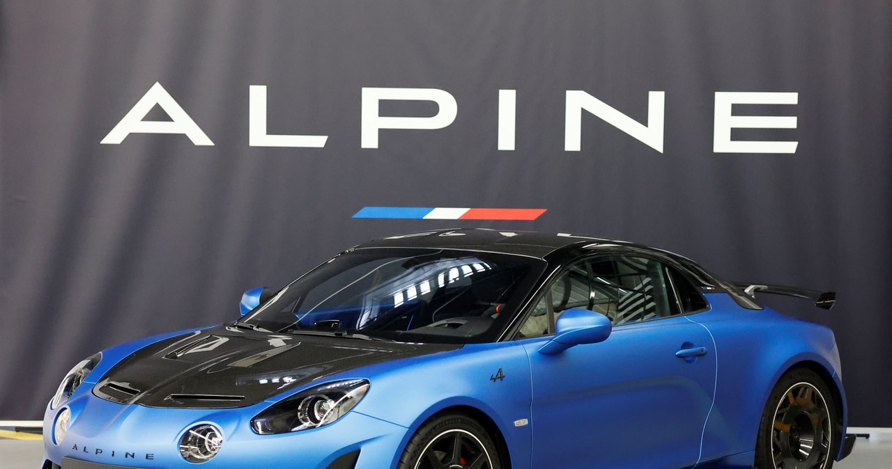 Oto Alpine A110 R. /Alpine /materiały prasowe