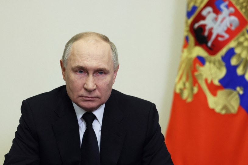 Oto jak Kreml na czele z Putinem kłamie w sprawie zamachu pod Moskwą /MIKHAIL METZEL / POOL / AFP /AFP