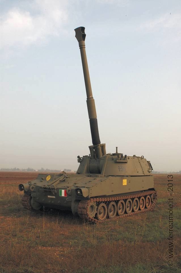 OTO Melera M109L wszedł do służby w 1986 roku /Militarypedia.it /Facebook