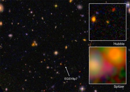 Oto najodleglejsza galaktyka znana ludzkości /fot. Caltech /materiały prasowe