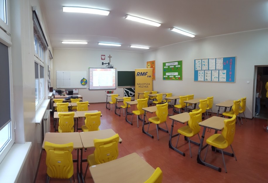 Oto nowa pracownia matematyczna w Kluczborku /fot. Paweł Baranowski /