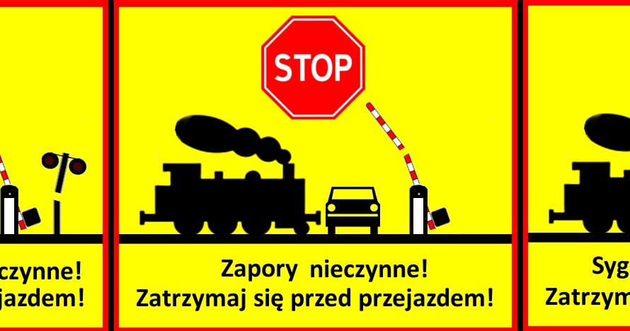 Oto nowe tablice ostrzegawcze - G-5a, G-5b oraz G-5c /INTERIA.PL