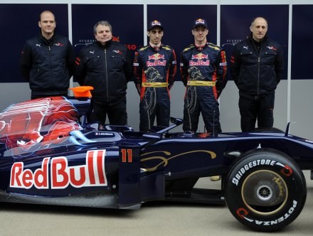 Oto nowy bolid teamu Toro Rosso /AFP