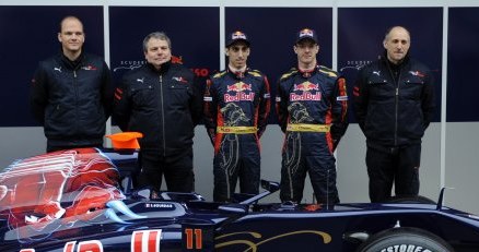 Oto nowy bolid teamu Toro Rosso /AFP