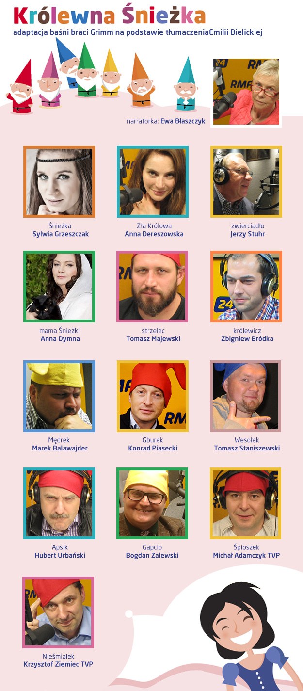 Oto obsada "Śnieżki" /RMF FM