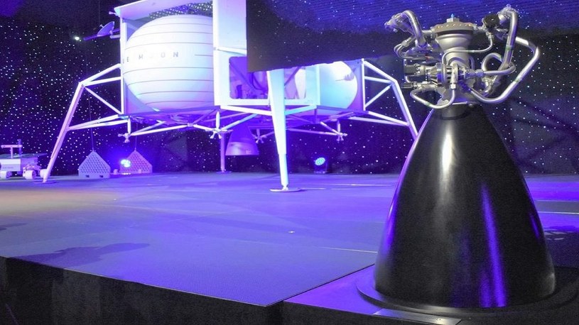 Oto pierwszy test silnika BE-7 od Blue Origin, który umożliwi powrót na Księżyc /Geekweek