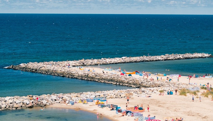 Oto "polski Dubaj", czyli największa sztuczna plaża w Europie
