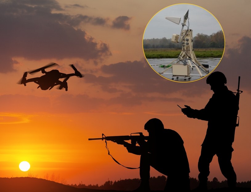 Oto polski "pogromca dronów". Systemy antydronowe SKYctrl sprawdziły się na terenie Ukrainy w walce z rosyjskimi dronami /123RF/PICSEL